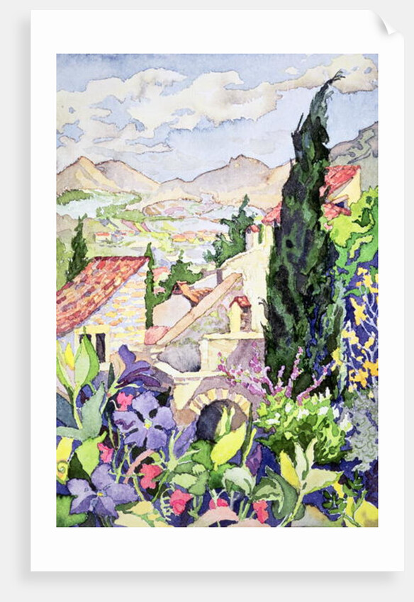 The Old Town Vaison by Julia Gibson