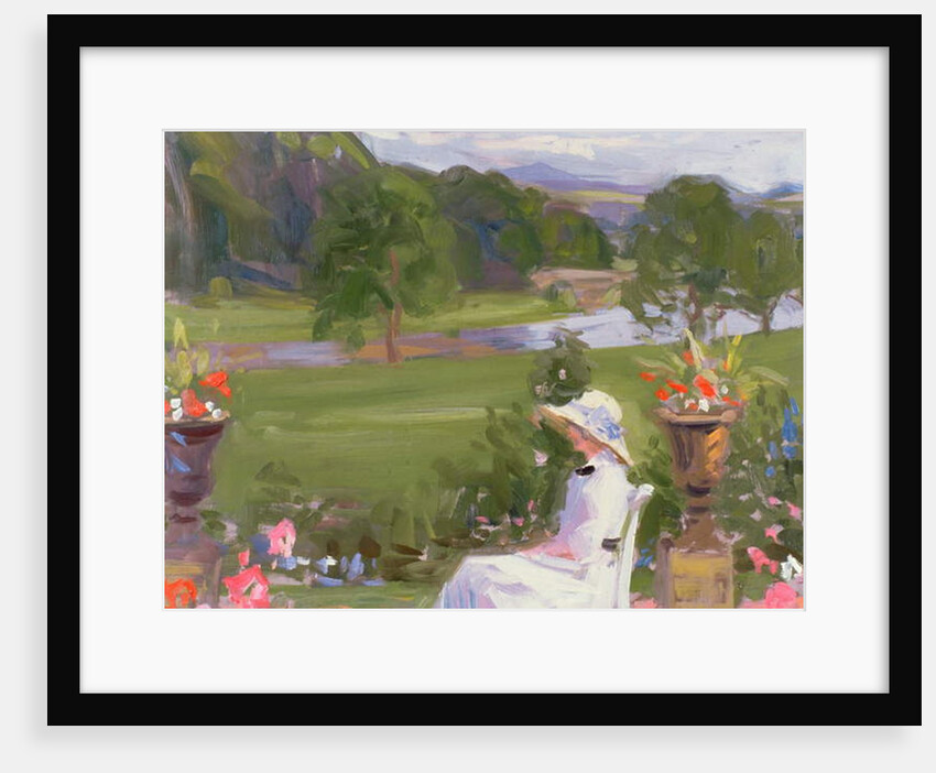 Jean Cadell at Dalserf, 1912 by Francis Campbell Boileau Cadell