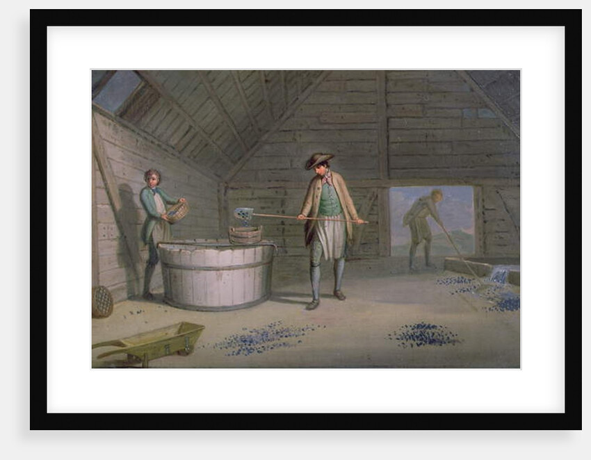 Lead Mining at Leadmills, the washing and sieving of the lead by David Allan