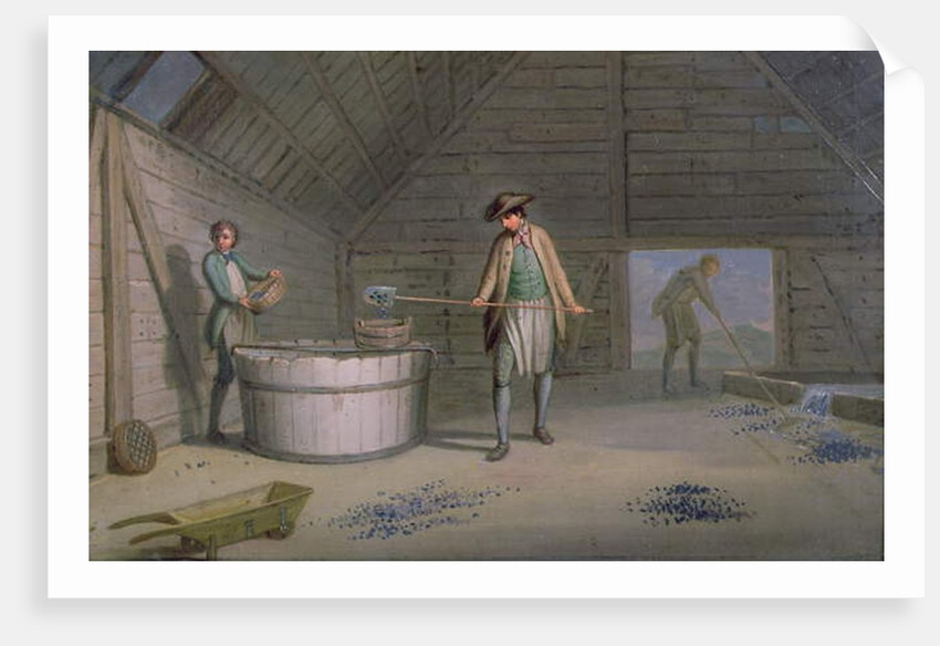 Lead Mining at Leadmills, the washing and sieving of the lead by David Allan