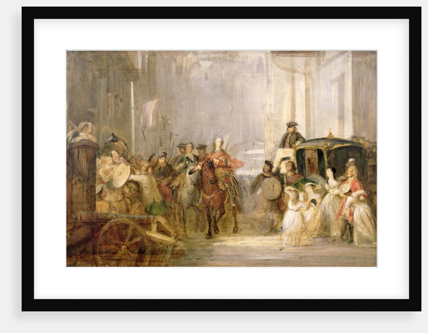 Prince Charles Edward Stuart Entering Edinburgh by Thomas Duncan