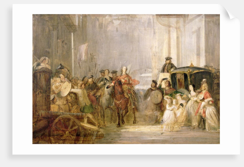 Prince Charles Edward Stuart Entering Edinburgh by Thomas Duncan