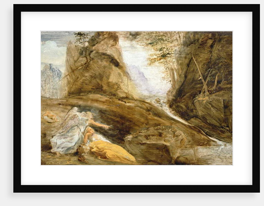 The Angel Showing Hagar the Stream by John Runciman