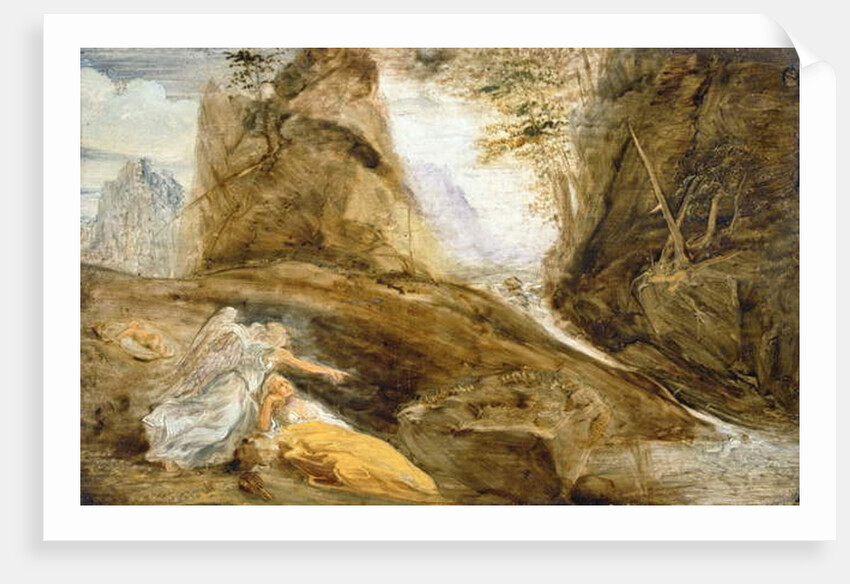 The Angel Showing Hagar the Stream by John Runciman