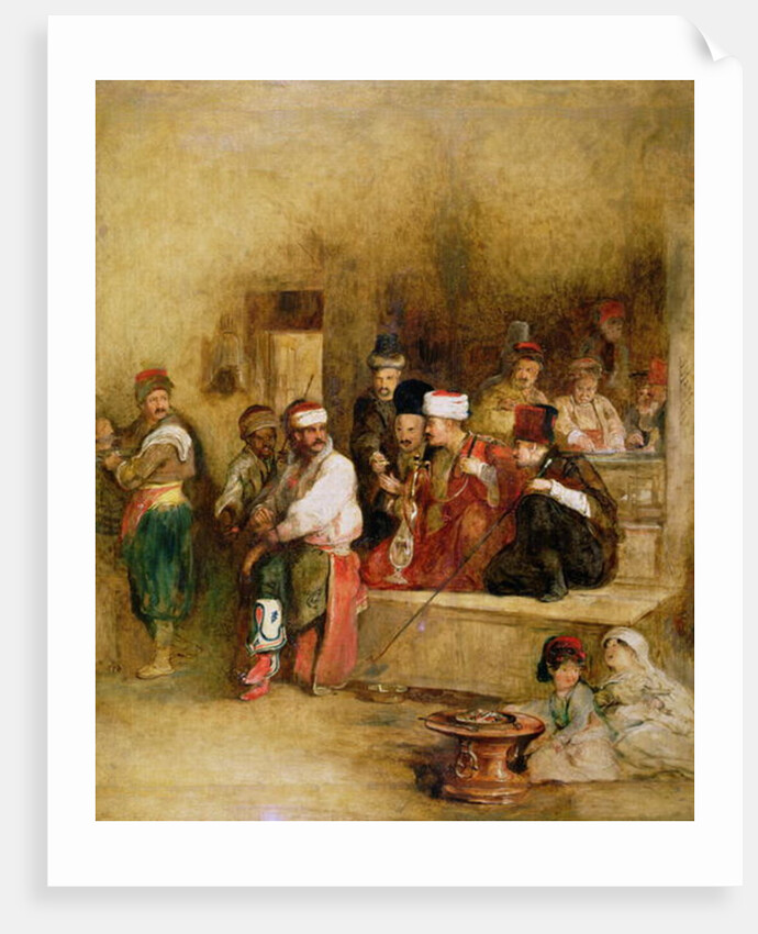 A Tartar Messenger Narrating the News of the Victory of St. Jean D'Acre, 1840 by David Wilkie