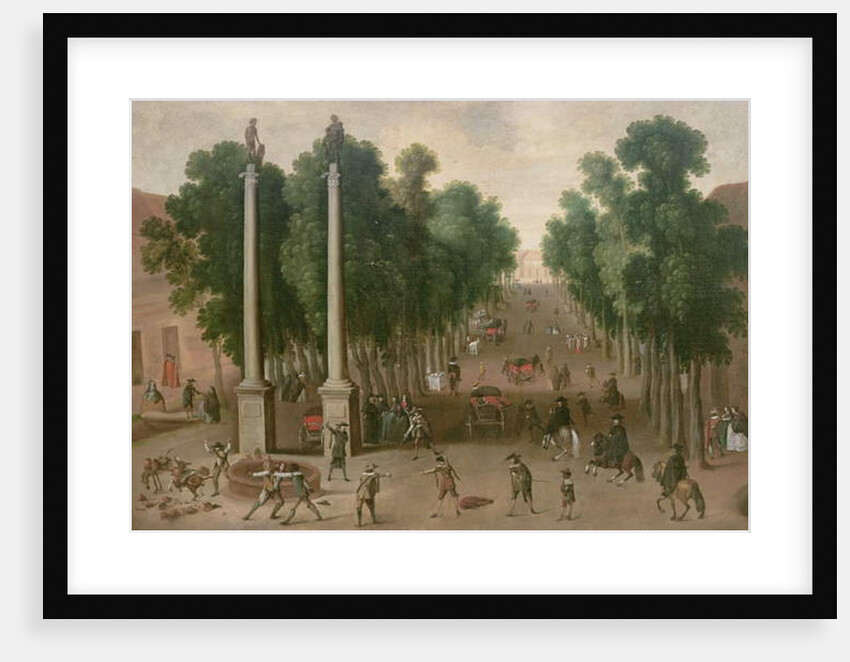 A Market Square in Seville, c.1650 by Juan Bautista Martinez del Mazo