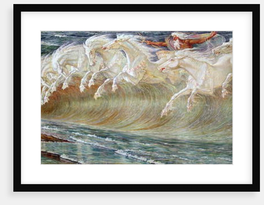 Neptune's Horses, 1892 by Walter Crane