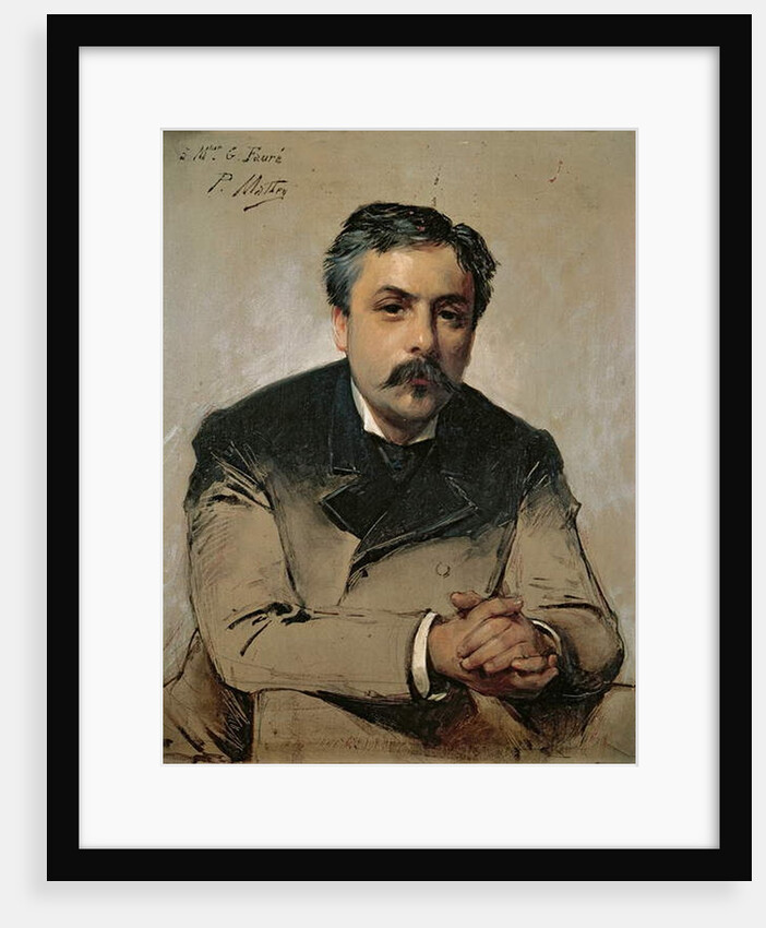 Portrait of Gabriel Faure by Paul Mathey