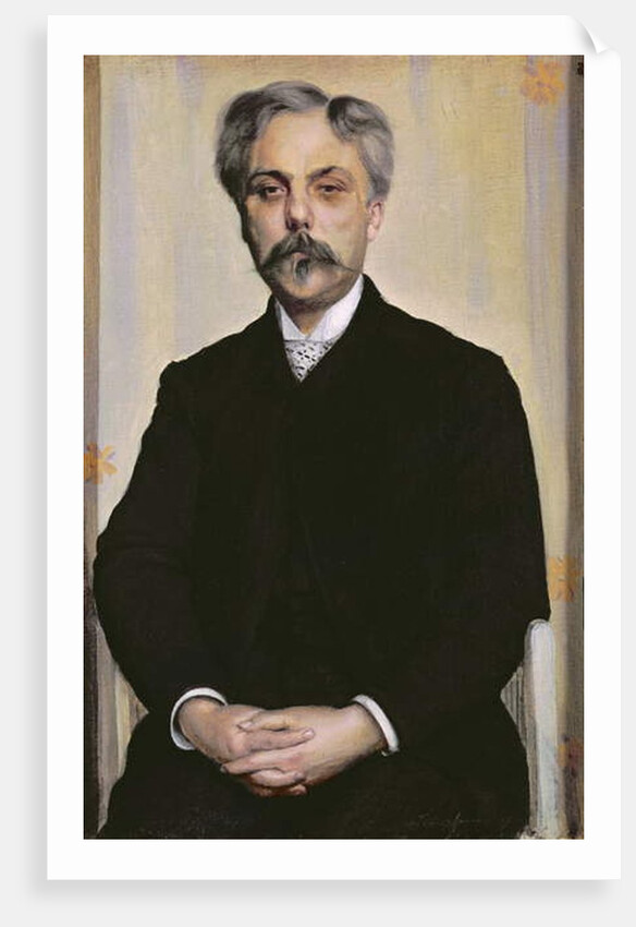 Portrait of Gabriel Faure c.1887 by Jacques-Emile Blanche