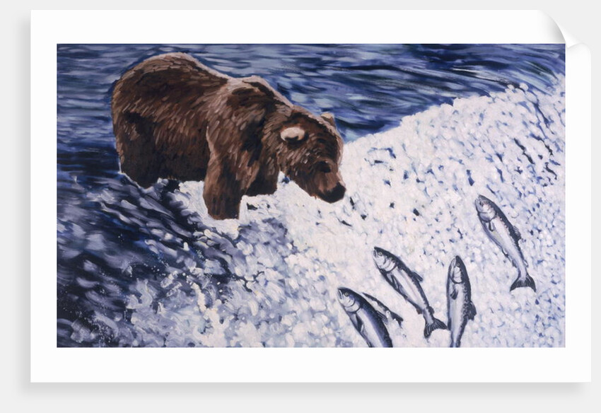 Alaskan Brown Bear, 2002 by Joe Heaps Nelson