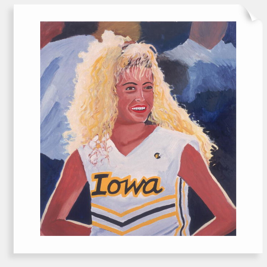 Iowa Cheerleader, 2001 by Joe Heaps Nelson