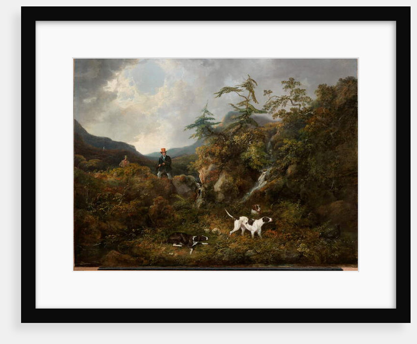 Grouse Shooting in the Highlands by Charles Henry Schwanfelder