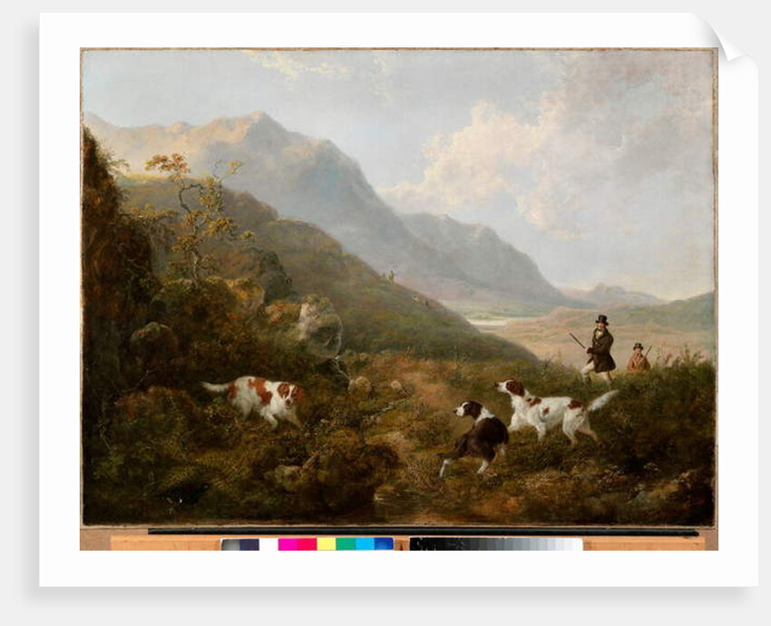 Grouse Shooting in the Highlands by Charles Henry Schwanfelder