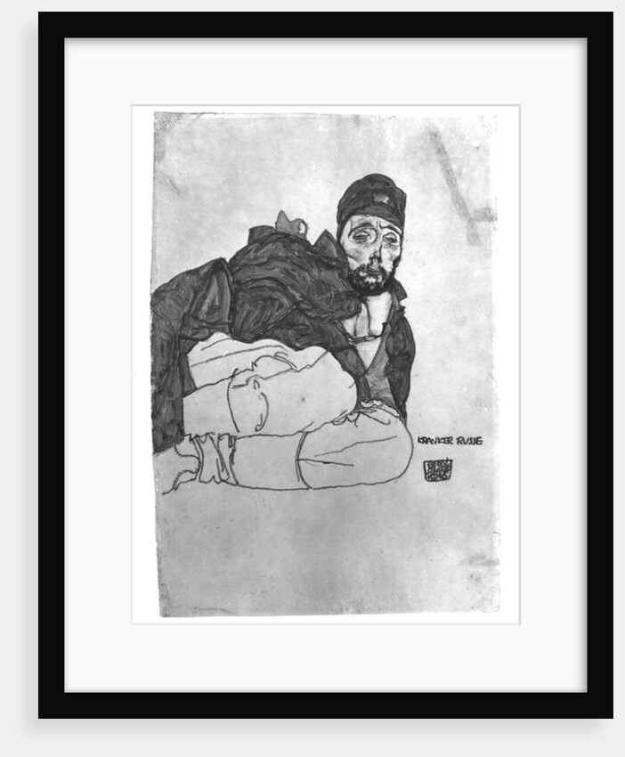 A Sick Russian, 1915 by Egon Schiele
