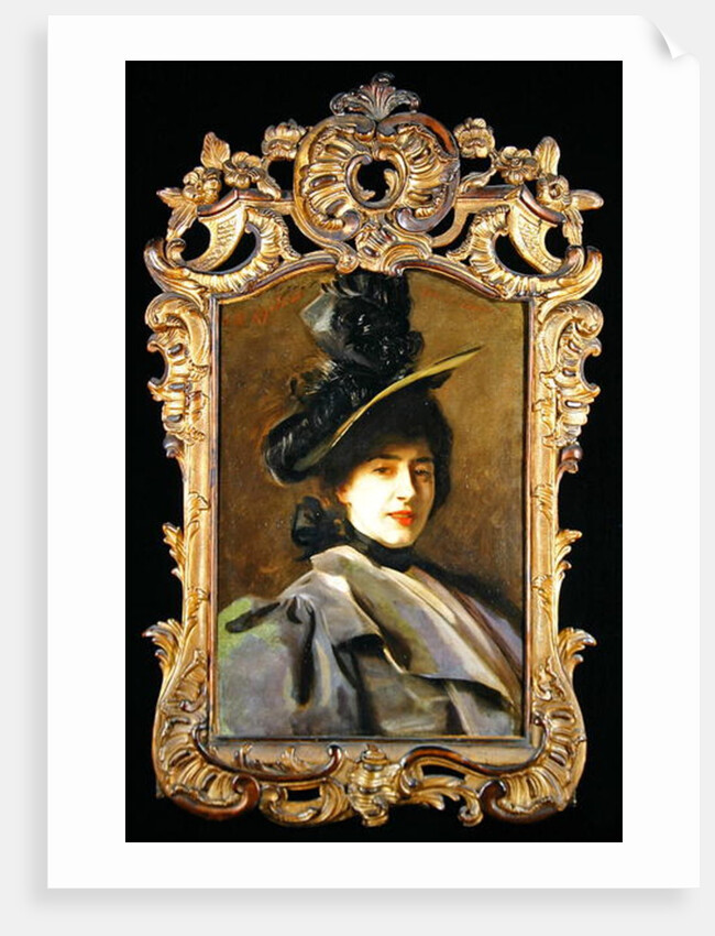 Portrait of Madame Flora Reyntiens, c.1895 by John Singer Sargent