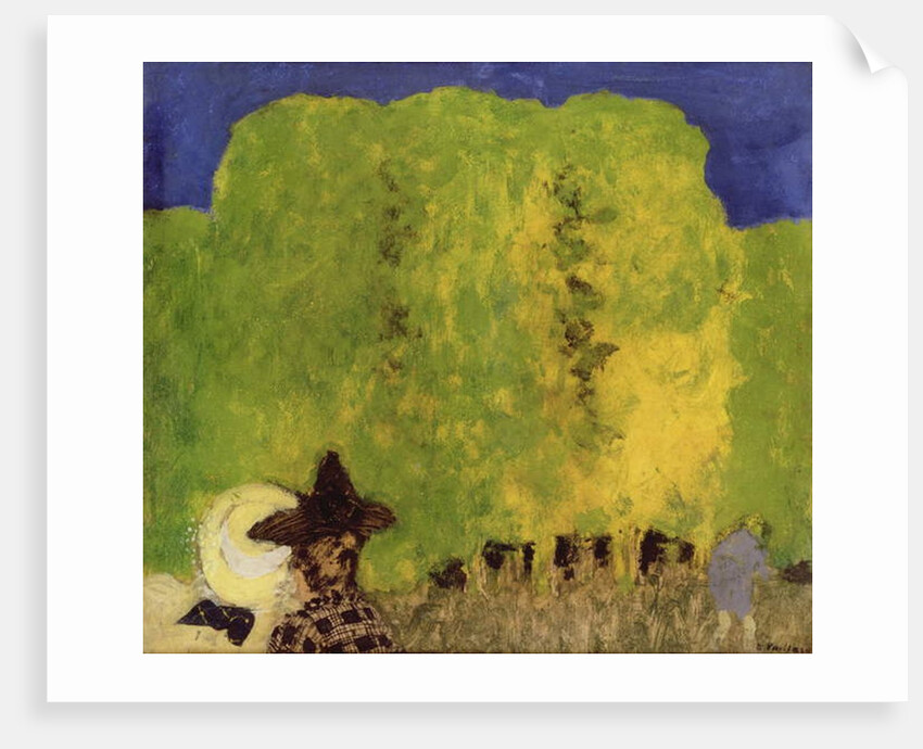 Two Women in a Landscape, 1895 by Edouard Vuillard