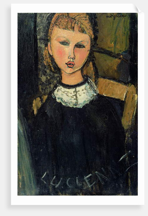 Lucienne, c.1916-17 by Amedeo Modigliani