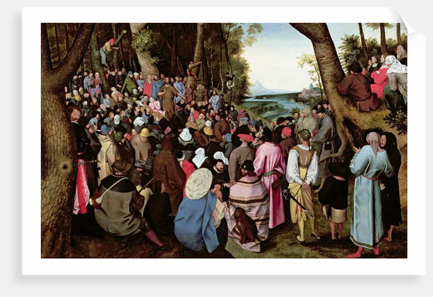 St. John the Baptist Preaching by Pieter the Younger Brueghel