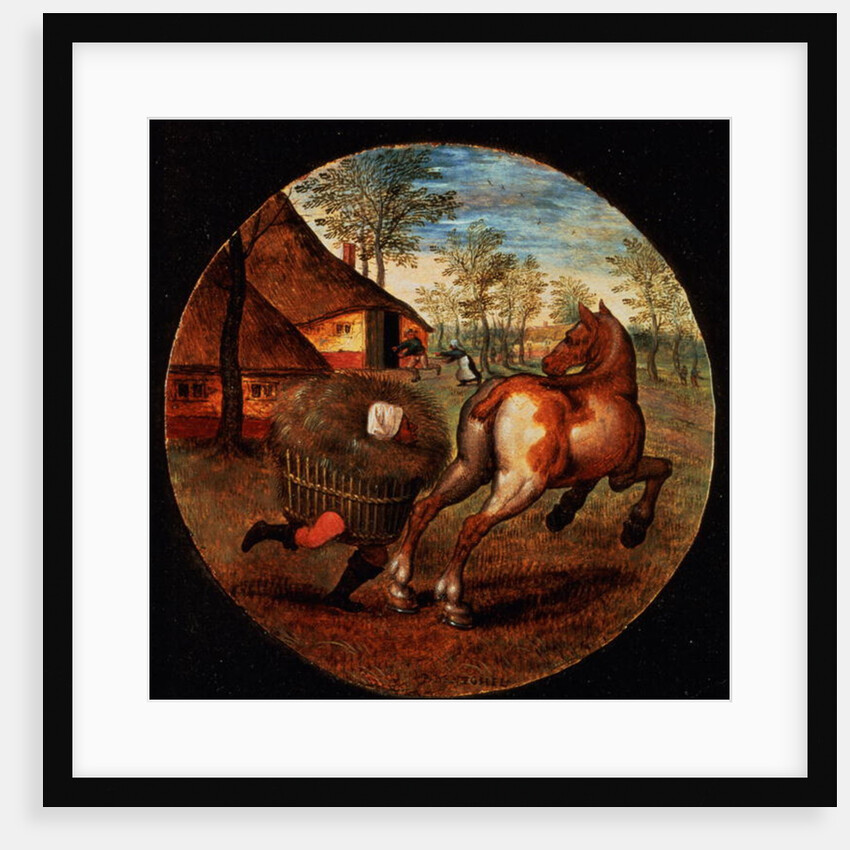 The World Turned Upside Down by Pieter the Younger Brueghel