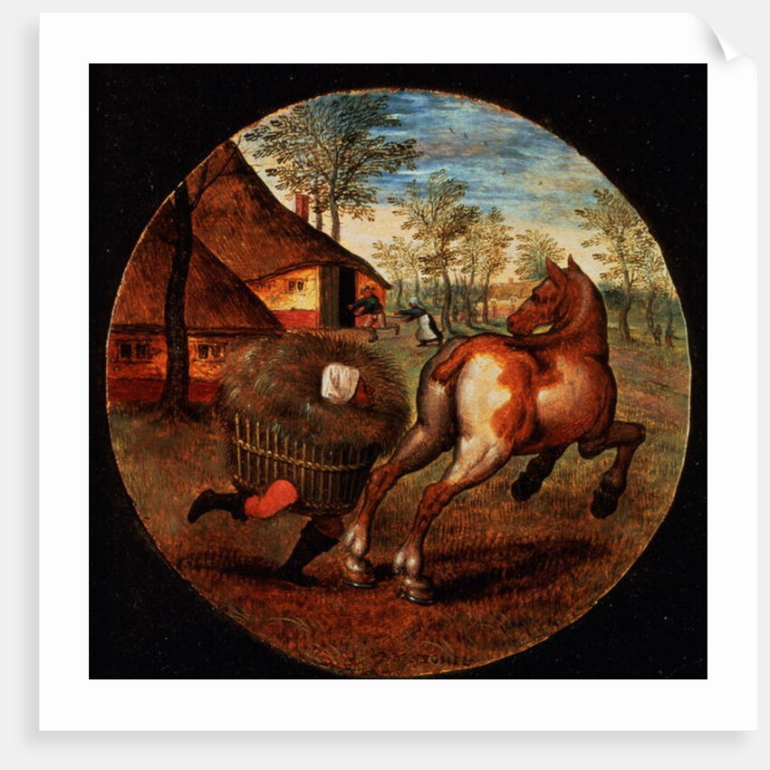 The World Turned Upside Down by Pieter the Younger Brueghel