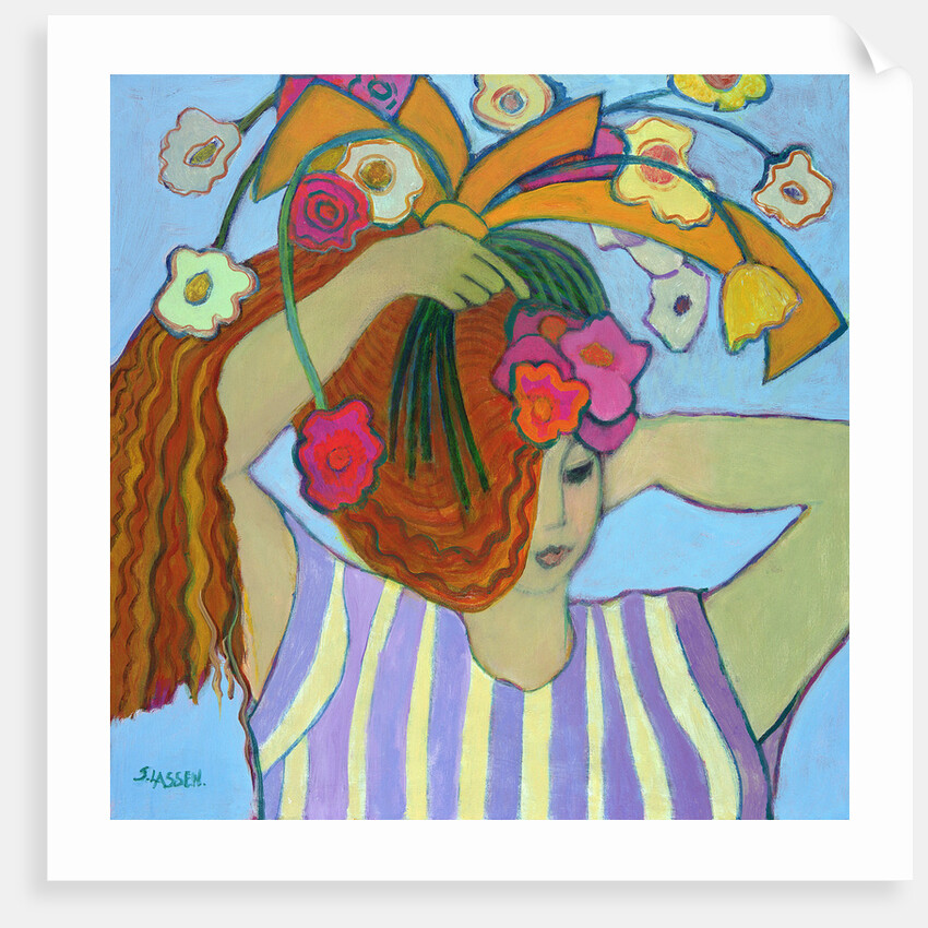 Flowers in Her Hair, 2003-04 by Jeanette Lassen
