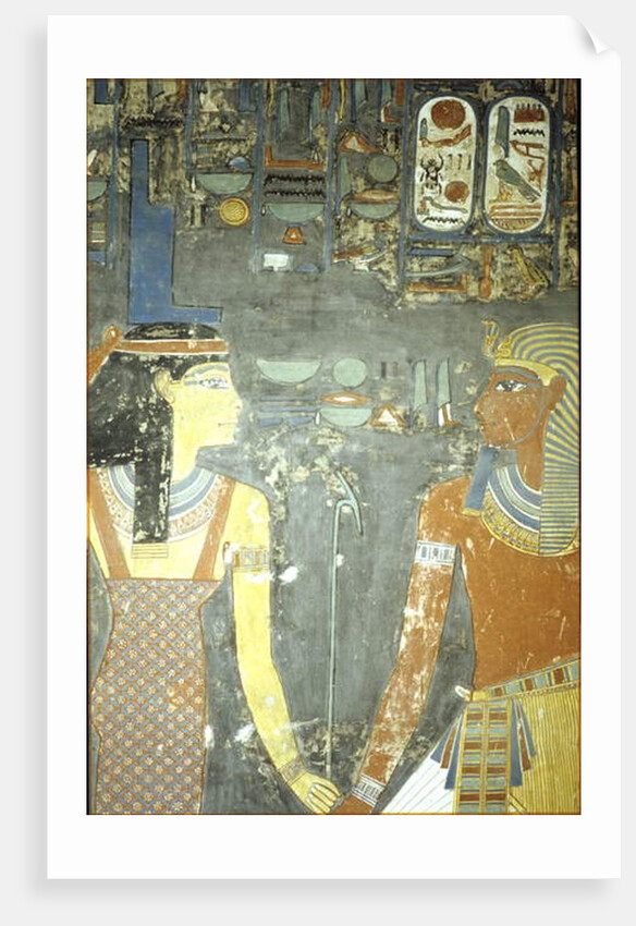 Horemheb and Isis by Egyptian 18th Dynasty