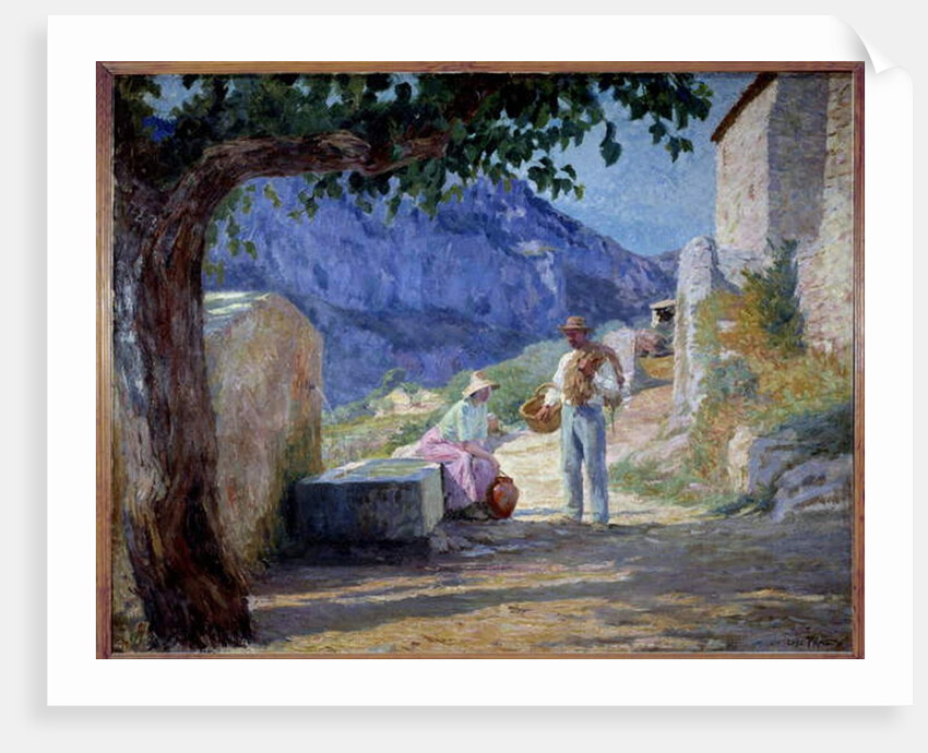 Monsieur Prat and his daughter by Loys Prat