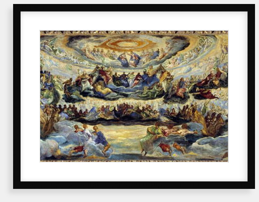 Le Paradise Esquisse, 16th century by Jacopo Robusti Tintoretto