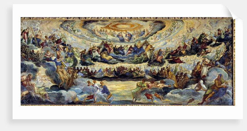 Le Paradise Esquisse, 16th century by Jacopo Robusti Tintoretto