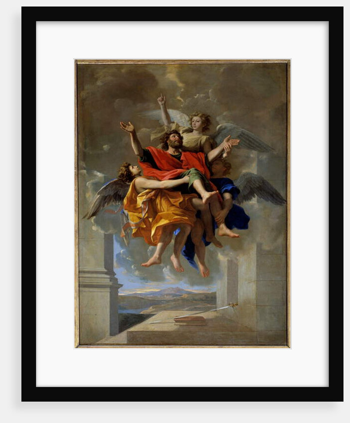 The Vision of St, Paul, 1649-50 by Nicolas Poussin