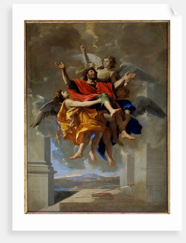 The Vision of St, Paul, 1649-50 by Nicolas Poussin