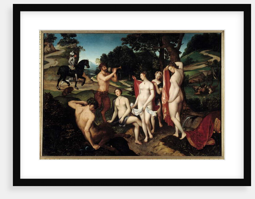 The Bath of Diana, ca 1565 by Francois Clouet