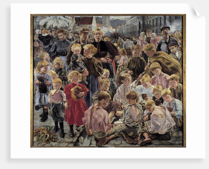 Social Realism: 'The Ages of the Worker', 1896 by Leon Henri Marie Frederic