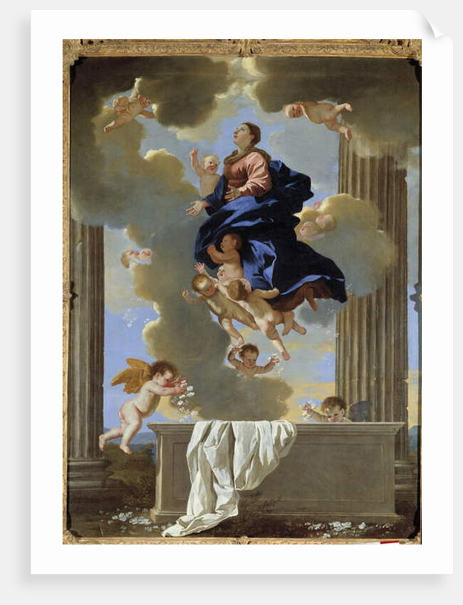 Assumption of the Virgin, 17th century by Nicolas Poussin