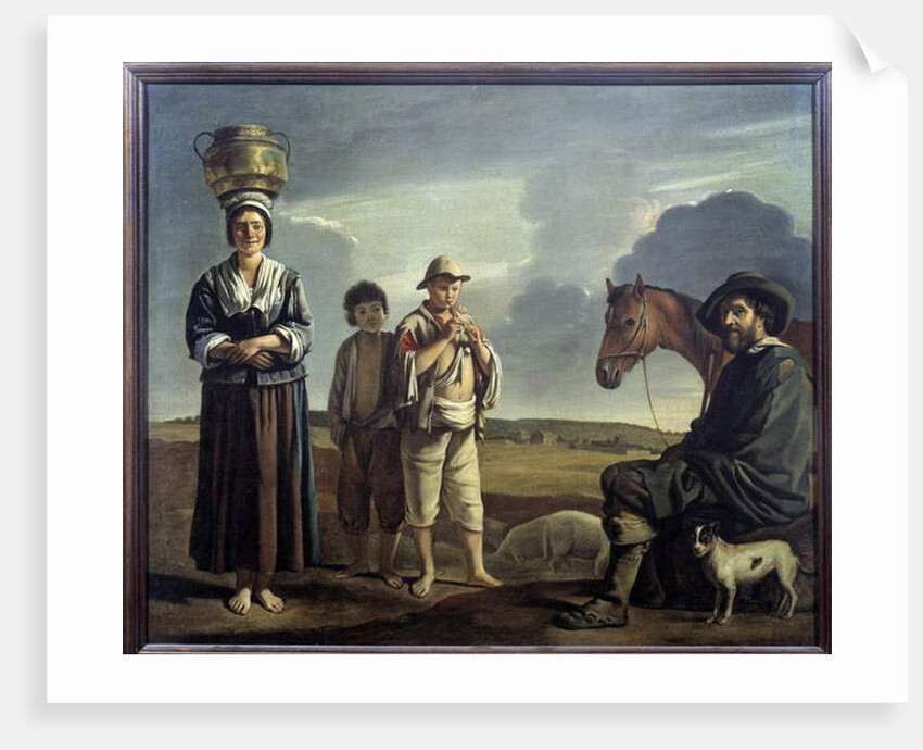 La halte du horalier by Louis Le Nain