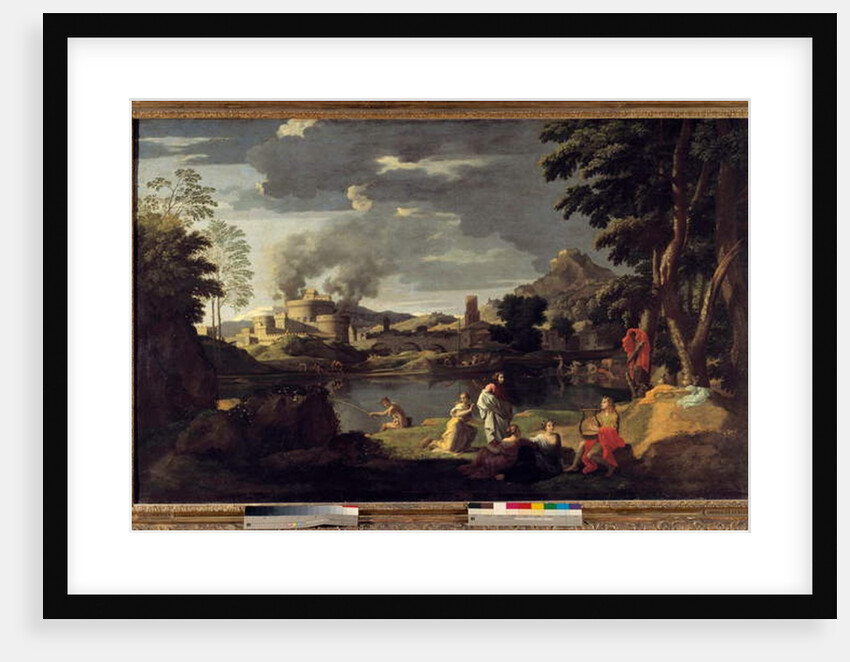 Orphee and Eurydice, 17th century by Nicolas Poussin