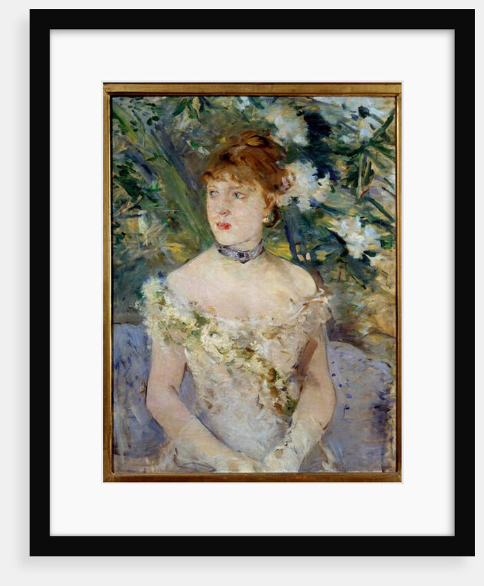 Young Woman in Ball Toilet by Berthe Morisot