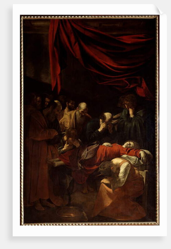The Death of the Virgin, 1605 by Michelangelo Merisi da Caravaggio