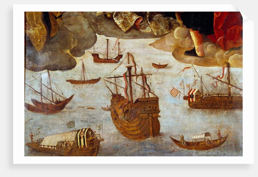 Spanish Caravel, 1531-36 by Alejo Fernandez