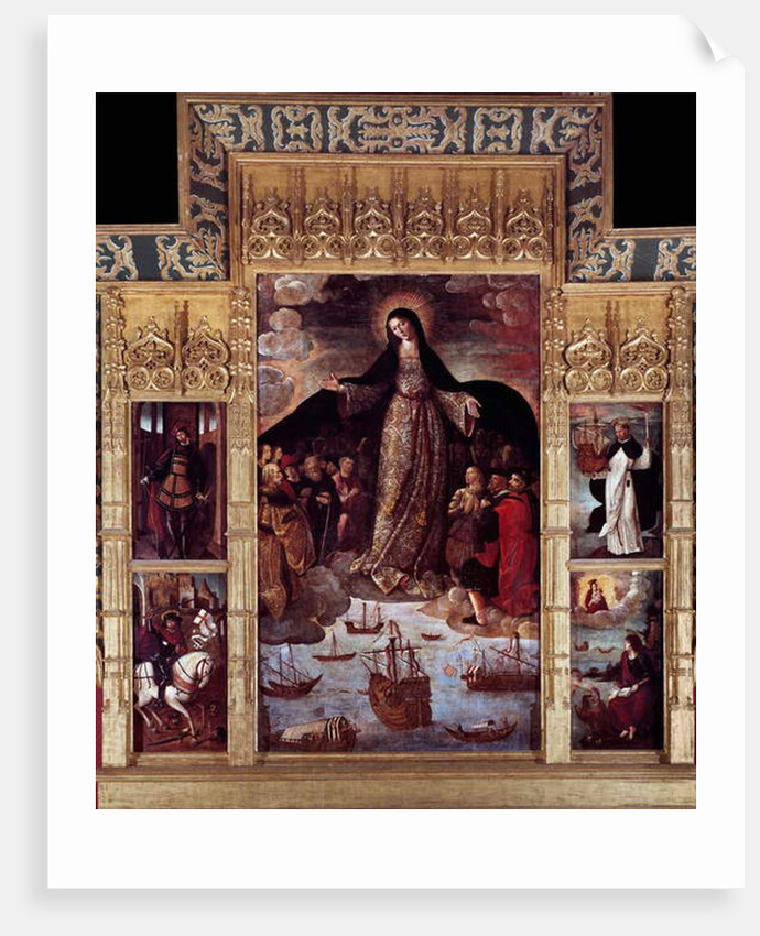 The Virgin of the Navigators, 1505-36 by Alejo Fernandez