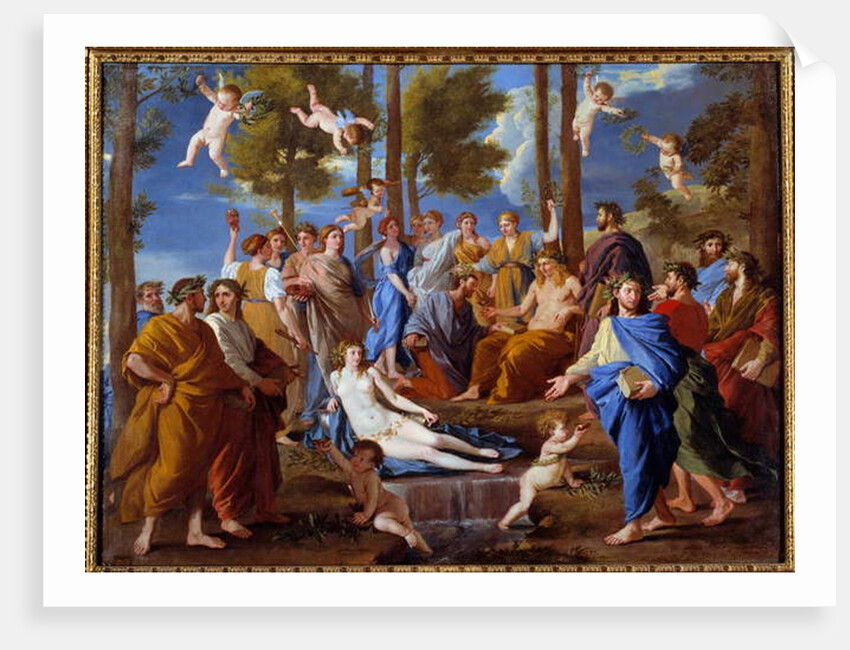The Parnassus, 1630 by Nicolas Poussin