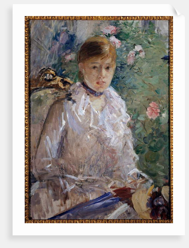 Summer or Portrait of Girl, 1880 by Berthe Morisot