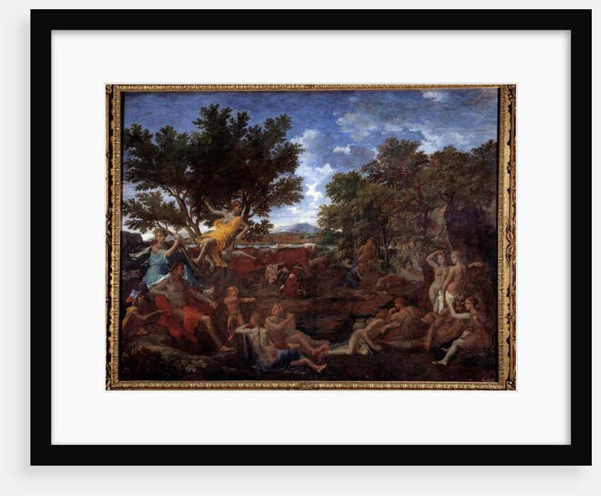 Apollo In Love With Daphne, 1664 by Nicolas Poussin