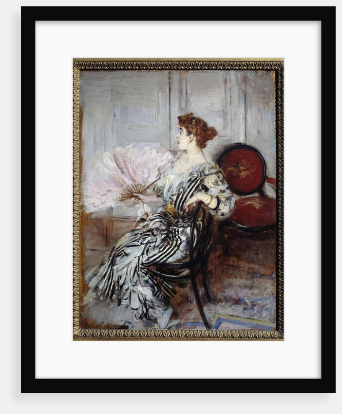 Portrait Of Madame Torri, Dancer At The Opera, 20th century by Giovanni Boldini
