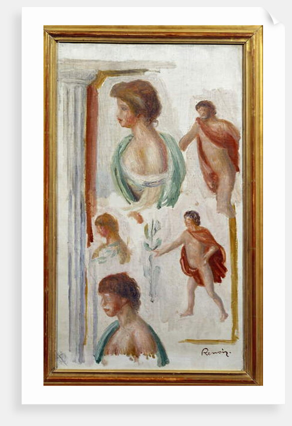 Characters of the Antique Tragedie, 1895 by Pierre Auguste Renoir