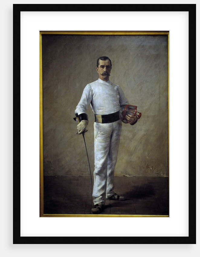 Fencing: 'The Master of Arms”, 20th century by Tancrede Bastet