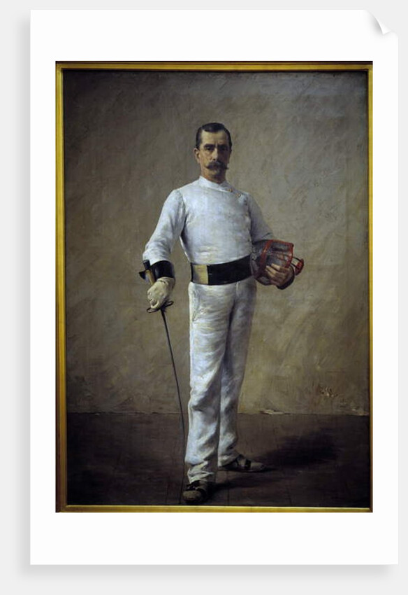 Fencing: 'The Master of Arms”, 20th century by Tancrede Bastet