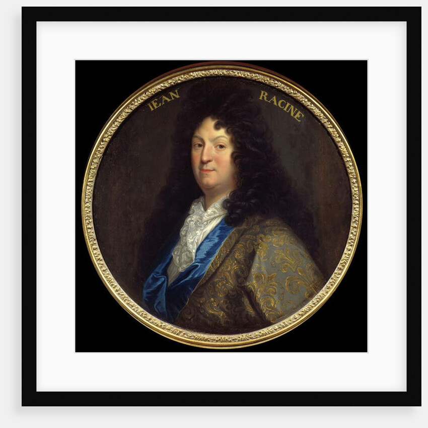 Portrait of Jean Racine, French tragic poet by Jean Baptiste Santerre