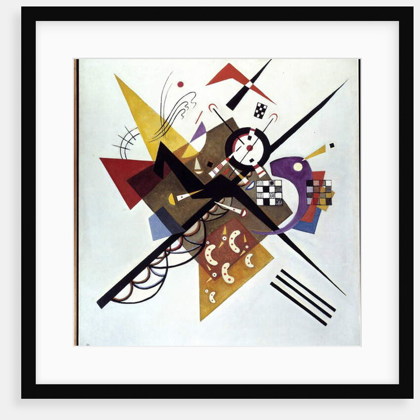 On white II - 1923 by Wassily Kandinsky