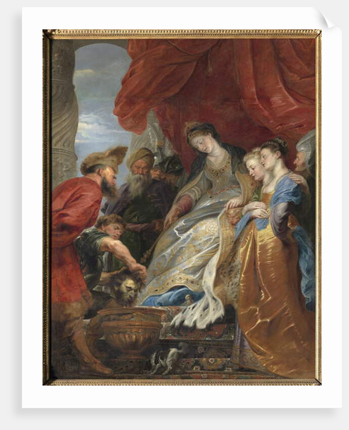 The Queen of the Scythian Thomyris plunges the head of Cyrus, 17th century by Peter Paul Rubens